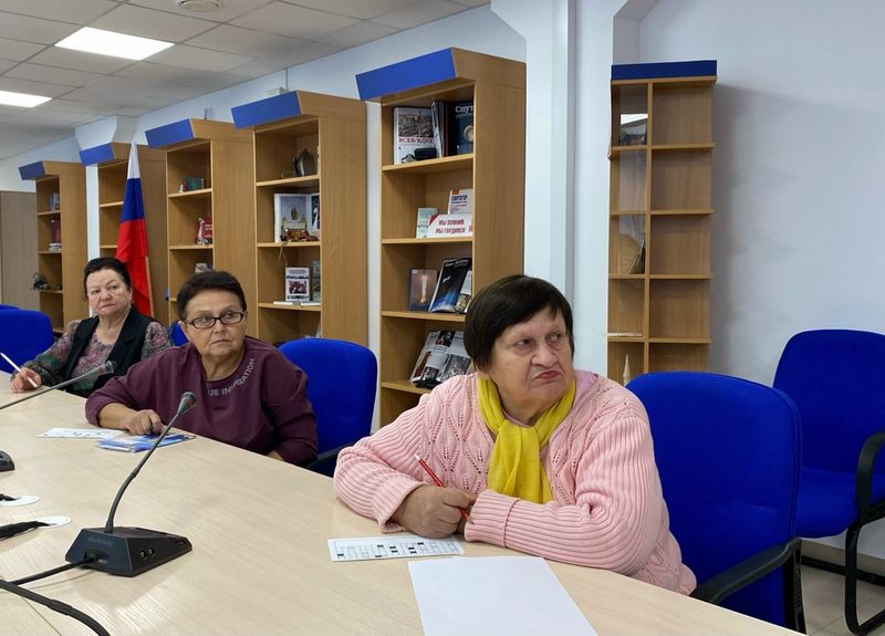 Участники профилактического занятия из цикла мероприятий «Здоровье от А до Я»