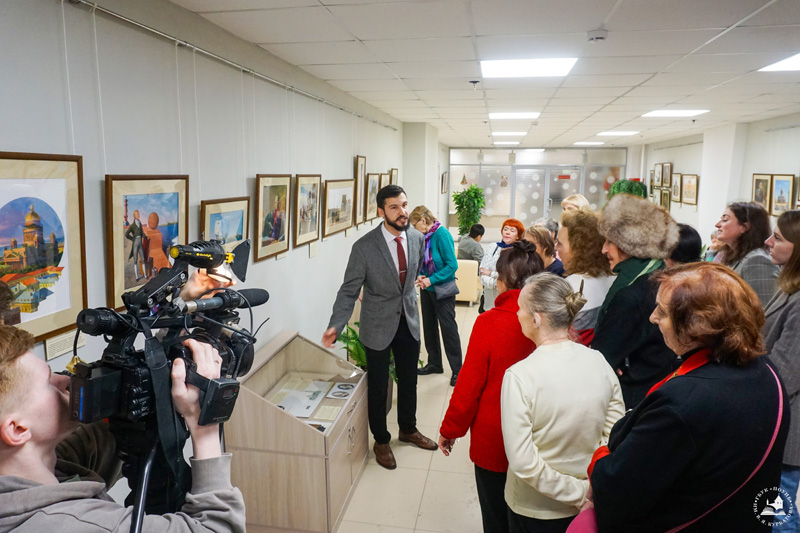 Выставка «Исаакиевский собор и его создатели. Книжная иллюстрация Георги Панайотова»