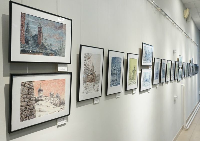 Выставка Евгения Ладыгина "Ода русской зиме"