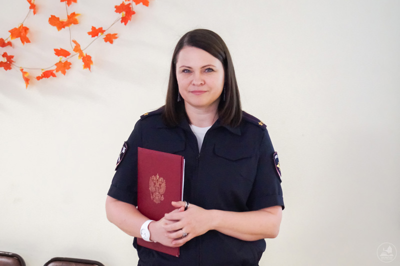 Заместитель начальника правового отдела УМВД России по Псковской области Виктория Орлова